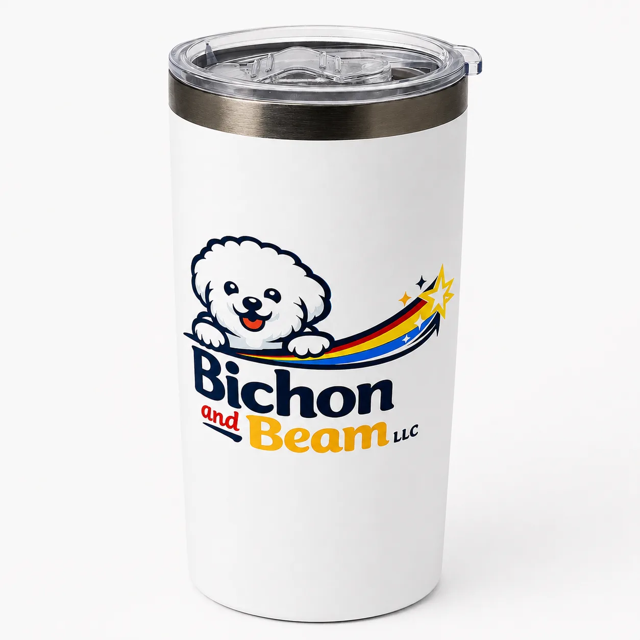 Custom printed tumbler